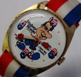 New 1970s Original Dickey Nixon President Gold Watch by Dirty Time Company