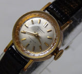 1960s Seiko Universe Diashock Ladies 17Jwl Gold Unusual Case Watch - Rare