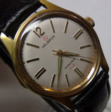 Helbros Invincible Men's Gold Made in France Watch