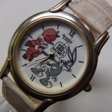 Armitron Buggs Bunny "What's Up, Doc" Quartz Collector's Gold Watch
