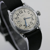 1915 Elgin Men's Silver Made in USA Watch - Very Rare