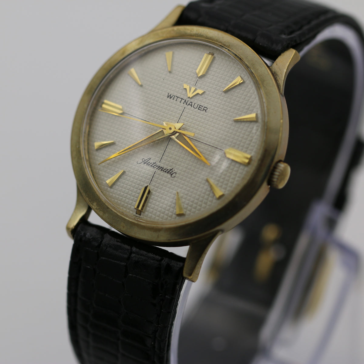 Wittnauer 10K Gold Swiss Made Automatic Wrist Watch – Ticktock Guru