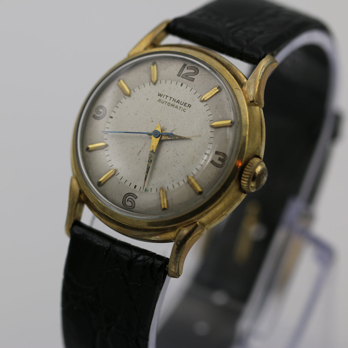 Wittnauer 10K Gold Swiss Made Automatic Wrist Watch – Ticktock Guru