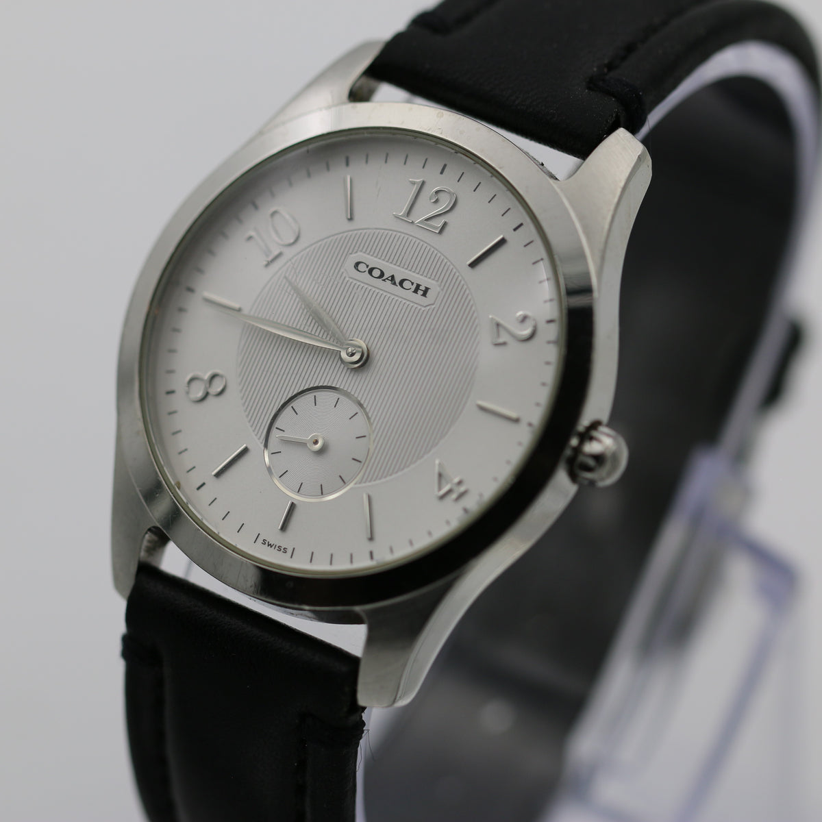 SAlE  Coach/Movado Silver & gold linked watch SALE from 4/9-4/12 + A MYSTERY BOX Movado Museum 35mm 87.E4.0844 Museum Black Dial Gold Plated  main image 2