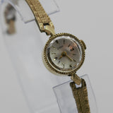Zodiac Ladies Solid 14K Gold Swiss Made 17Jwl Watch
