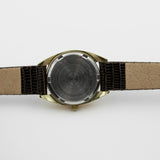 Wittnauer Ladies Swiss Made Gold 11 Diamonds Quartz Calendar Watch w/ Box