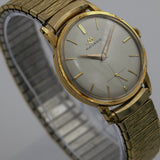 1940s Movado Men's Swiss Made Gold Large Watch w/ Bracelet