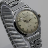 1963 Bulova / Caravelle Men's Silver Watch w/ Silver Bracelet