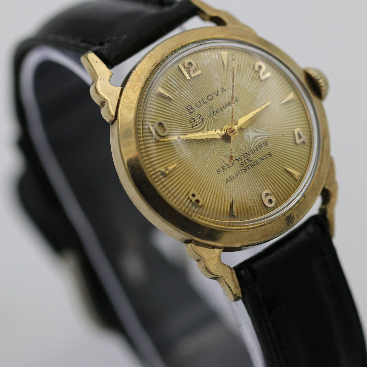 1955 Bulova Automatic Wrist Watch Ticktock Guru