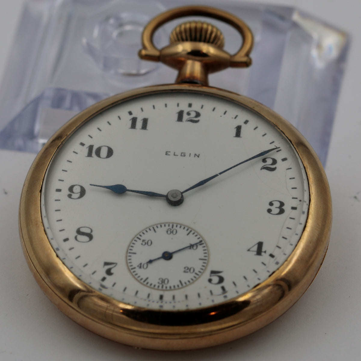 1918 Elgin Made in USA Mechanical Pocket Watch Ticktock Guru