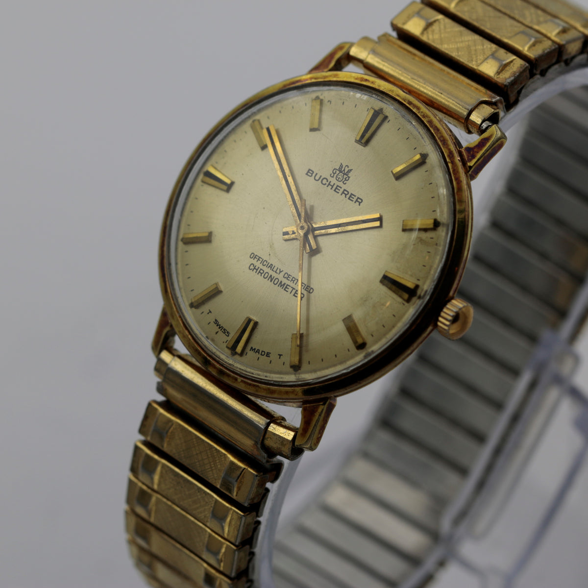 1968 Bucherer Swiss Made Mechanical Wrist Watch – Ticktock Guru