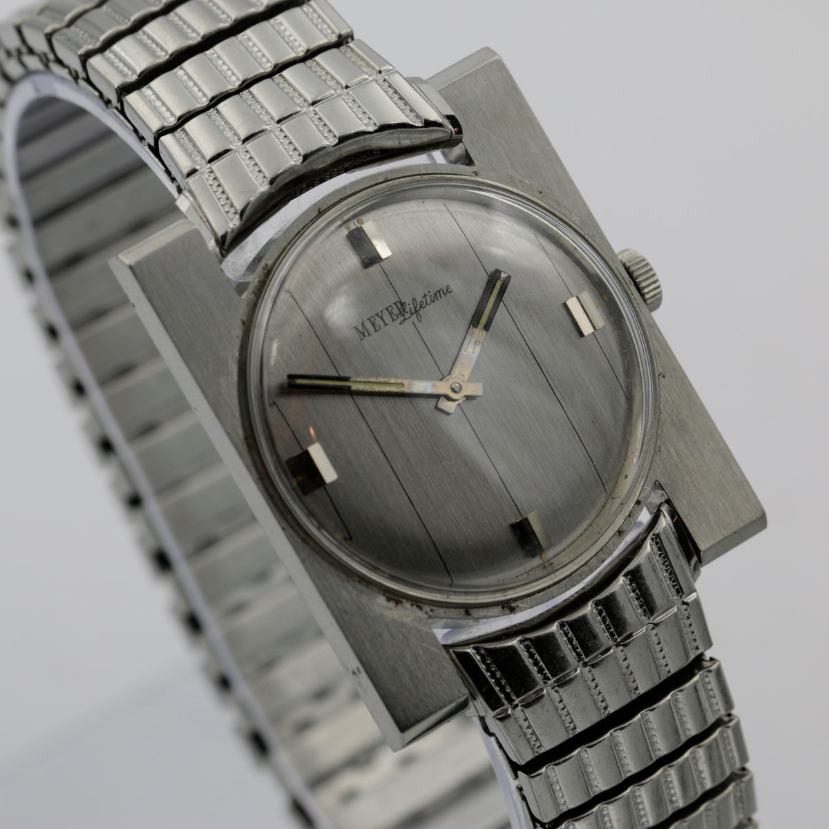 時計 circa 1970s silver 835 watch swiss made Meyer Swiss Made Mechanical Wrist Watch – Ticktock Guru