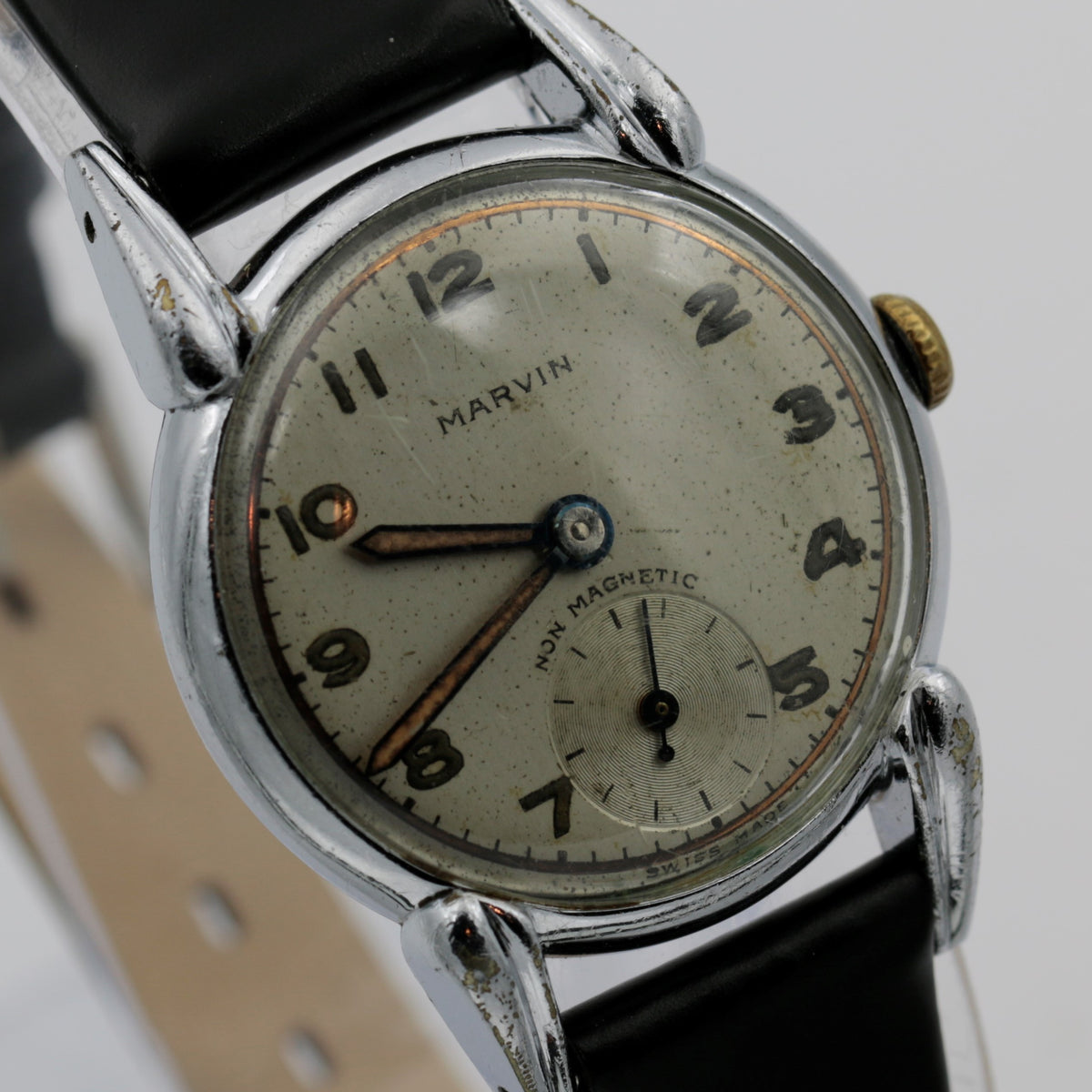 1940s WW2 Marvin Swiss Made Mechanical Wrist Watch – Ticktock Guru