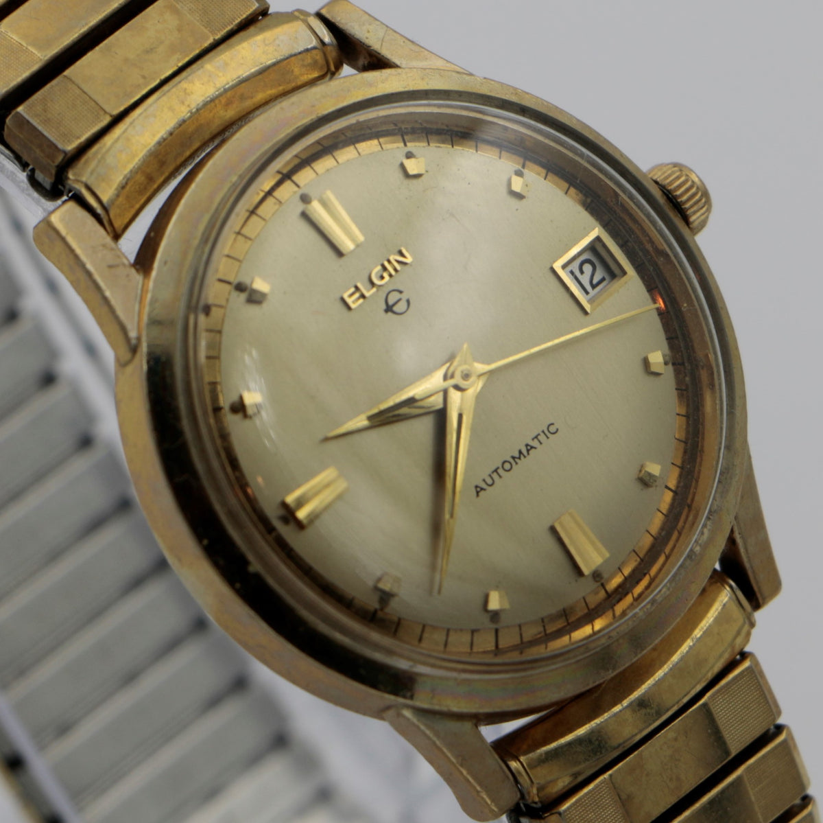 Elgin 10K Gold Swiss Made Automatic Wrist Watch – Ticktock Guru