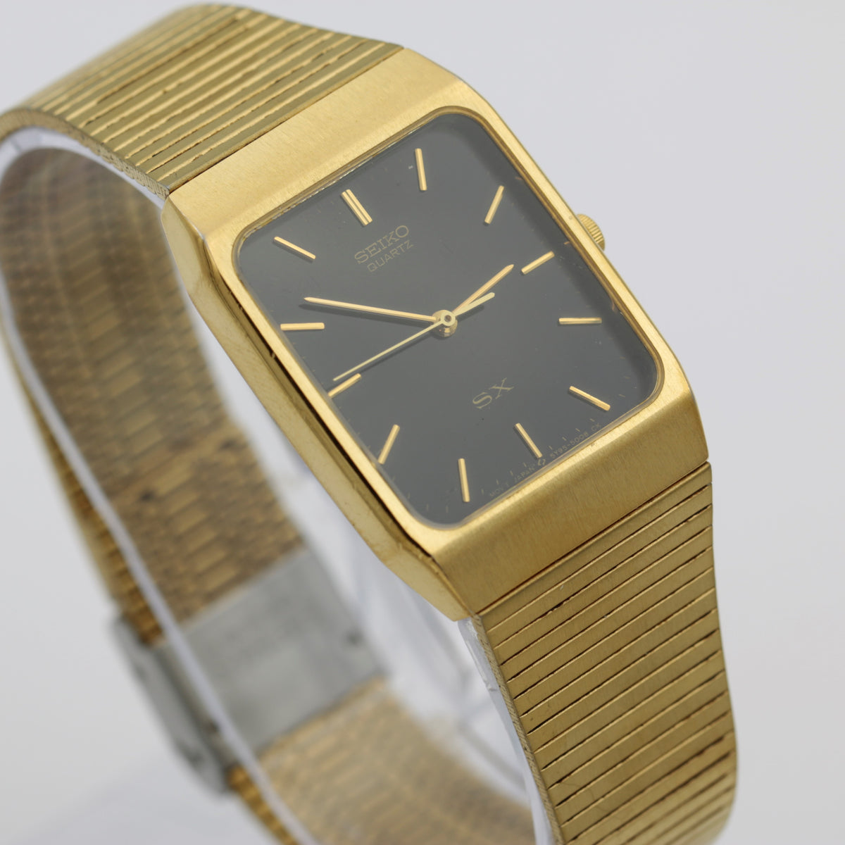 Seiko quartz sx online gold watch