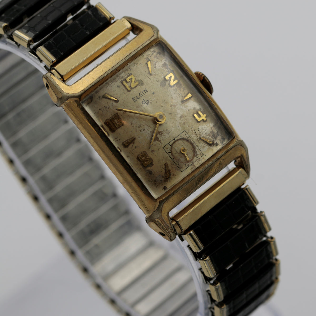 Elgin 10k Rgp Bezel Watch 1956 Elgin 10K Gold Made In USA