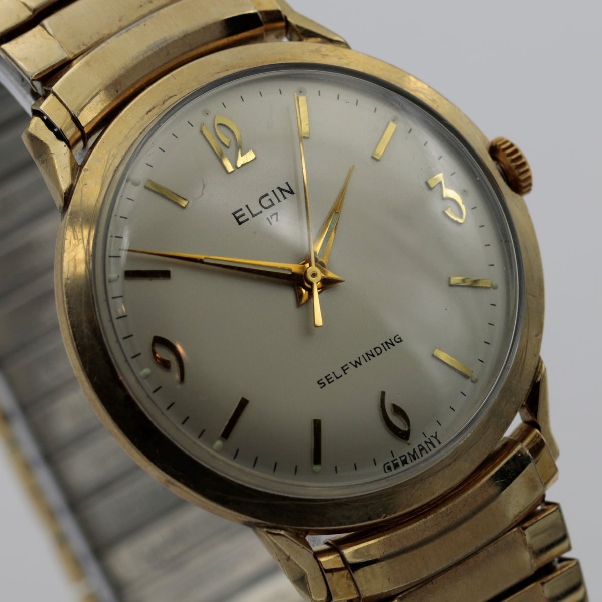 Elgin 10k gold on sale watch