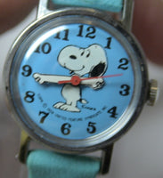 1958 Snoopy Silver Ladies Watch - Mint