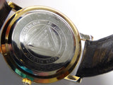 Guess Men's Gold Large Numerals Quartz Watch w/ Strap
