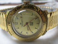 Cardi Vostok Chronoscope Men's Gold 17Jwl Watch