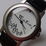 WhatEver! Men's Quartz Silver Watch w/ Strap