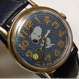 1958 Snoopy Silver Full Size Tennis Watch - Rare