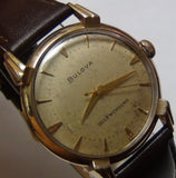 1953 Bulova Men's Automatic 10K Gold 17Jwl Watch w/ Strap