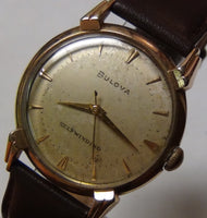 1953 Bulova Men's Automatic 10K Gold 17Jwl Watch w/ Strap