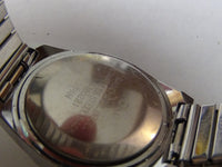 Q&Q Men's Silver Roman Numerals Near Mint Watch w/ Bracelet
