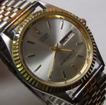 Citizen Men's Quartz Gold Dual Calendar Watch w/ Bracelet