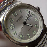 Bulova Men's Quartz Silver Calendar Watch w/ Bracelet
