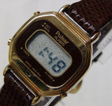 Seiko Ladies Quartz Gold Alarm Timer Calendar Watch - Excellent Condition