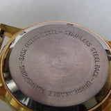Eldorado Men's Gold 21Jwl Calendar Watch w/ Gold Bracelet