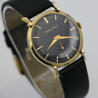 1950s Mathey - Tissot Men's Solid 14K Gold Swiss Made Watch