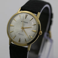 1950s Wittnauer Mens Swiss Made Automatic 10K Gold Watch