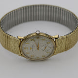 1950s Wittnauer Men's Swiss Made 10K Gold Textured Dial Watch