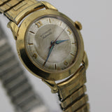 1950s Wittnauer Men's Automatic 10K Gold Swiss Made Watch w/ Gold Bracelet