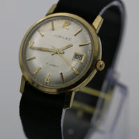 Longines Jubilee Men's Gold 17Jwl Calendar Watch w/ Strap