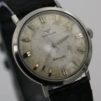 1950s Wittnauer Men's Automatic Silver Swiss Made Textured Dial Watch