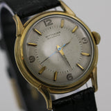 1940s Wittnauer Men's Automatic 17Jewels 10K Gold Swiss Made Watch
