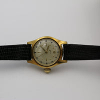 1930s Doxa Turtle Solid 14K Gold 17Jwl Swiss Made Watch