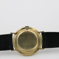 1950s Wittnauer Mens Swiss Made 10K Gold Gorgeous Dial Watch