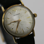 1950s Wittnauer Men's 10K Gold Swiss Made Watch w/ Strap