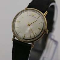 1950s Wittnauer Men's 10K Gold Swiss Made Watch w/ Strap