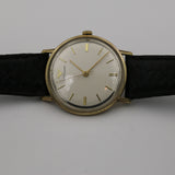 1950s Wittnauer Men's 10K Gold Swiss Made Watch w/ Strap