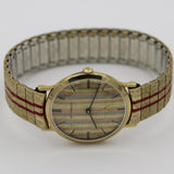 1950s Wittnauer Mens Swiss Made 10K Gold Gorgeous Dial Watch