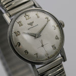 Wittnauer Men's Silver Swiss Made 17Jwl Watch w/ Silver Bracelet