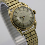 1950s Wittnauer Men's Gold Swiss Made 17Jwl Watch w/ Bracelet