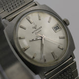 1950s Wittnauer Men's Silver Swiss Made Watch w/ Bracelet