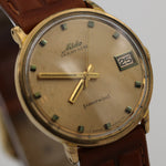 Mido Men's Swiss Made Ocean Star Gold Powerwind Calendar Watch w/ Strap